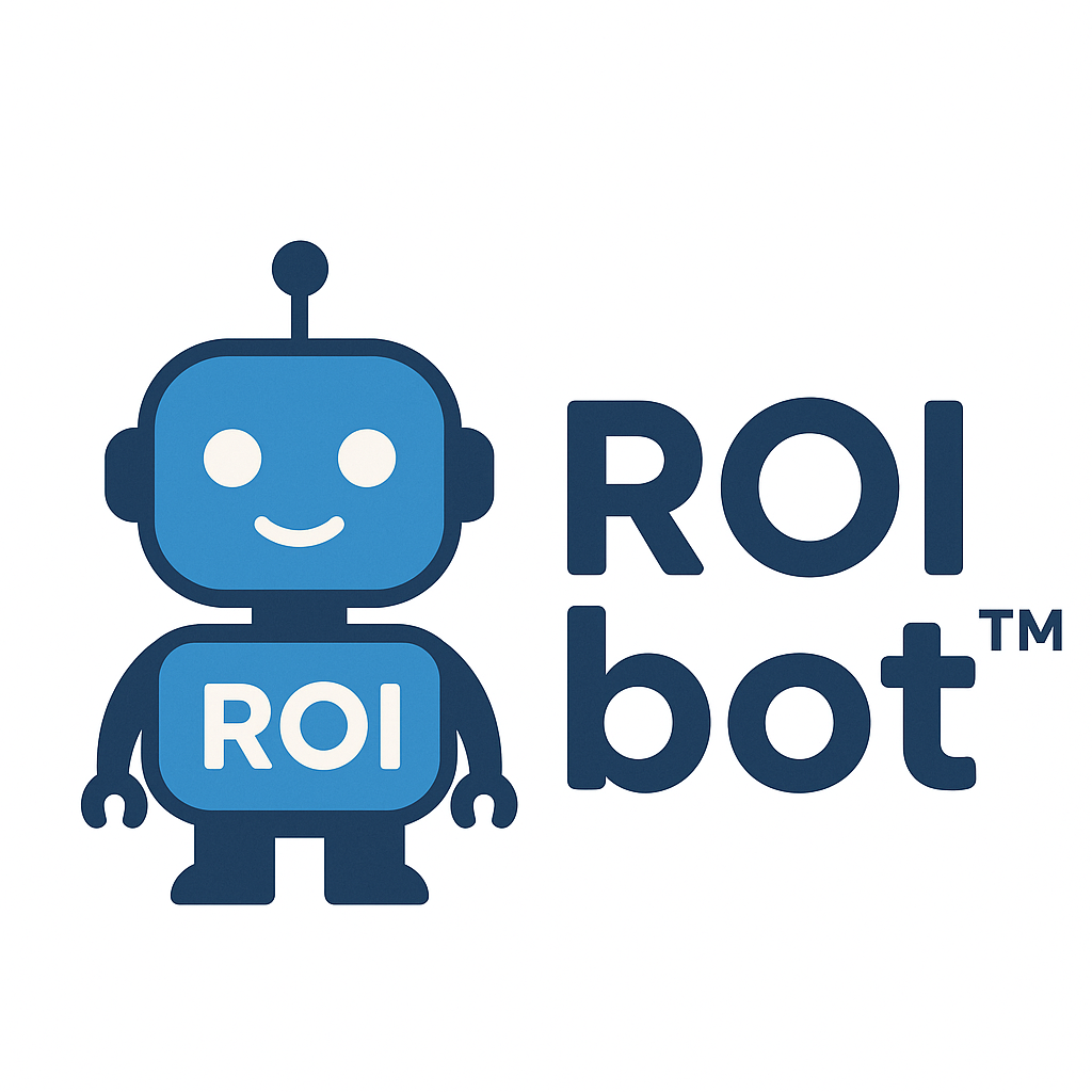 ROI.bot logo (white)